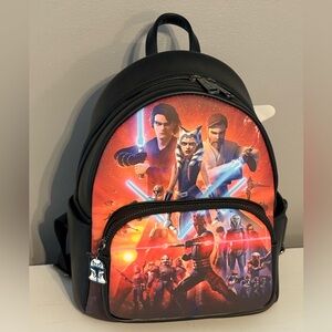 Loungefly Star Wars The Clone Wars Glow in the Dark Mini Backpack